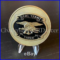 C78 Navy Seal Team Three 3 Bravo Platoon Challenge Coin