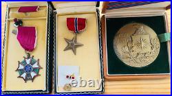 CIA Merit Challenge Coin, Navy Bronze Star, Legion of Merit Admiral Marion Cheek CIA Merit Challenge Coin, Navy Bronze Star, Legion of Merit Admiral Marion Cheek