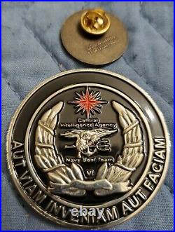 CIA Special Operations, Special Activities Division U. S. Navy SEAL Coin & Lapel
