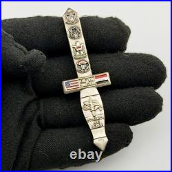 CJSOTF-AP OIF VII Dagger Challenge Coin Navy SEAL SF SOF Iraq 2009-2010