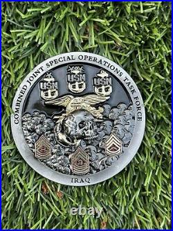 CJSOTF-I 17-1 Iraq Special Operations Task Force, Camp Sparta Challenge Coin