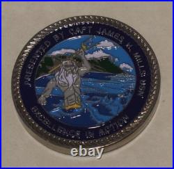 CMDR Mills Navy Information Operation Command NIOC Hawaii SIGINT Challenge Coin