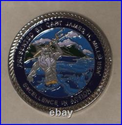 CMDR Mills Navy Information Operation Command NIOC Hawaii SIGINT Challenge Coin