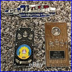 CPO Challenge Coin Collection Lot Of 24 USN Chief Mess Rare