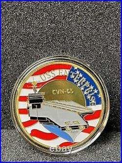CV 59 CVN 77 set of Aircraft Carrier Commemorative Challenge Coin 19 Coins