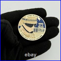 Camp Bucca Iraq NPDB-3 US Navy Challenge Coin OIF 2007-2008 GWOT