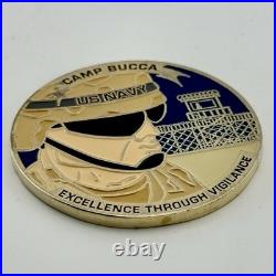 Camp Bucca Iraq NPDB-3 US Navy Challenge Coin OIF 2007-2008 GWOT