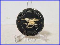 Capt Chris Cassidy U. S Navy Seal NASA Astronaut STS 127 Challenge Coin
