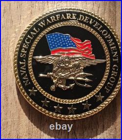 Cb Seabee Nswdg Seal Team 6 Devgru Challenge Coin US Navy Non Cpo Chief Co Cmc