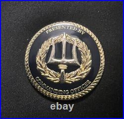 Center For Surface Combat Systems UNIT DAM NECK Navy Challenge Coin
