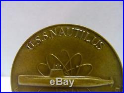 Challege Coin USN Navy Military Submarine Sub USS Nautilus Silent Service