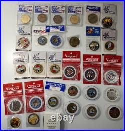 Challenge Coin Collection Lot Of 30 Late 90's to early 2000's Army Navy