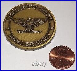 Challenge Coin Commander Naval Special Warfare Group One Commodore's Coin Challenge Coin Commander Naval Special Warfare Group One Commodore's Coin
