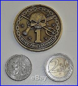 Challenge Coin Commander Naval Special Warfare Group One Quiet Professionals