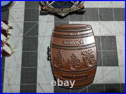 Challenge Coin Lot 6, USN US Navy, NSW, Guam, Rota, DGS-1, Intel Squadron, Chief Challenge Coin Lot 6, USN US Navy, NSW, Guam, Rota, DGS-1, Intel Squadron, Chief