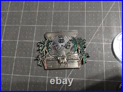 Challenge Coin Lot 6, USN US Navy, NSW, Guam, Rota, DGS-1, Intel Squadron, Chief Challenge Coin Lot 6, USN US Navy, NSW, Guam, Rota, DGS-1, Intel Squadron, Chief