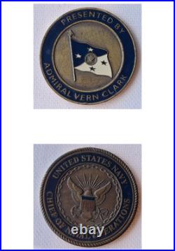 Challenge Coin Lot USN, Navy Seals, Submarines, Adm. Clark, SOCCOM, HSM-35, Guam