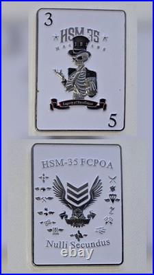 Challenge Coin Lot USN, Navy Seals, Submarines, Adm. Clark, SOCCOM, HSM-35, Guam
