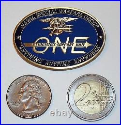 Challenge Coin Naval Special Warfare Group 1 NSWG-1 Logistics Support Unit