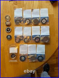 Challenge Coin Navy Assorted Lot 17 coins
