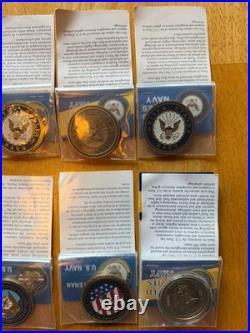 Challenge Coin Navy Assorted Lot 17 coins