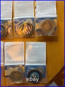 Challenge Coin Navy Assorted Lot 17 coins