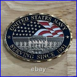 Challenge Coin Presidential Food Service White House US Navy USN