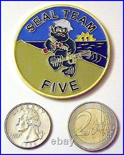 Challenge Coin SEAL Team Five SEAL Team V SEAL Team 5