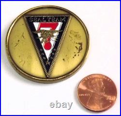 Challenge Coin SEAL Team Seven SEAL Team 7 The Only Easy Day Was Yesterday