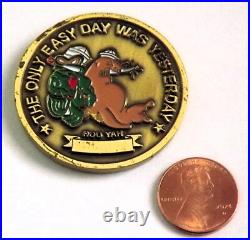 Challenge Coin SEAL Team Seven SEAL Team 7 The Only Easy Day Was Yesterday