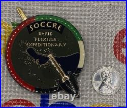 Challenge Coin Special Operations Command Crisis Response Element Gun Powder