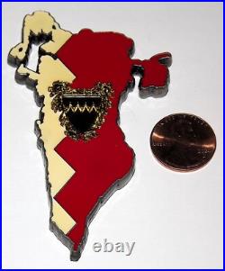 Challenge Coin US Navy Naval Support Activity Bahrain Chiefs Officers
