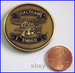 Challenge Coin US Navy SEAL Team 3 Task Units 1, 2 & 3 Desert Frog Tri Challenge Coin US Navy SEAL Team 3 Task Units 1, 2 & 3 Desert Frog Tri