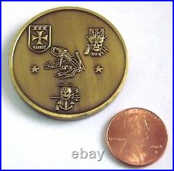 Challenge Coin US Navy SEAL Team 3 Task Units 1, 2 & 3 Desert Frog Tri Challenge Coin US Navy SEAL Team 3 Task Units 1, 2 & 3 Desert Frog Tri