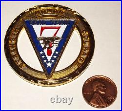 Challenge Coin US Navy SEAL Team 7 Strength Honor Courage Audaces