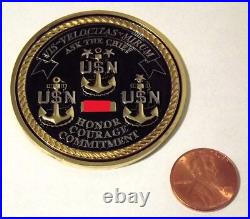 Challenge Coin US Navy SEAL Team THREE Ask the Chief Serialized Honor