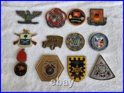 Challenge Coins Collection Lot Active Reserve National Guard Ordinance MI etc