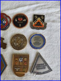 Challenge Coins Collection Lot Active Reserve National Guard Ordinance MI etc