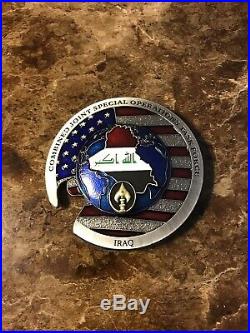 Challenge coin Supcen Iraq Task Force Navy Seal Delta Special Operations