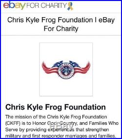 Chris Kyle Ck Seal Team 3 Navy Seals 2016 Benefit Sniper Nsw Cpo Challenge Coin