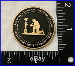 Chris Kyle Ck Seal Team 3 Navy Seals 2018 Benefit Sniper Nsw Cpo Challenge Coin