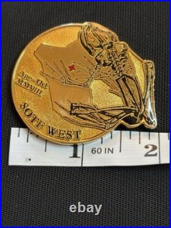 Chris Kyle Sniper Seal Team Deployment SOTF W 2008 Navy Challenge Coin Serial # Chris Kyle Sniper Seal Team Deployment SOTF W 2008 Navy Challenge Coin Serial #