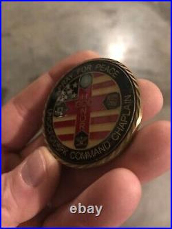 Colonel Commander Challenge Coin South Korea UNC JSA USFK Army Navy Air Force