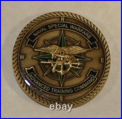 Commander Naval Special Warfare Advanced Training Command SEAL Challenge Coin