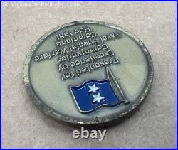 Commander Naval Special Warfare Command SEALs 2-Star Admiral Navy Challenge Coin