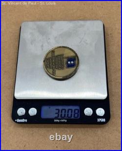 Commander Naval Special Warfare Command SEALs 2-Star Admiral Navy Challenge Coin