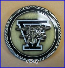 Commander Naval Special Warfare SEAL Team Five / 5 Navy Challenge Coin