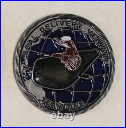 Commander SEAL Delivery Vehicle Team One SDVT-1 Navy Challenge Coin