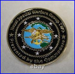 Commodore Naval Special Warfare Group 2 / Two Navy SEAL Challenge Coin