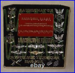 Crypto Tech's 1949-2016 TS Safe CTA CTO CTM CTR CTT CTI CTN Navy Challenge Coin